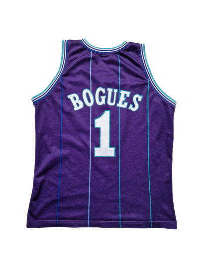 Muggsy Bogues Charlotte Hornets Jersey Size XL
