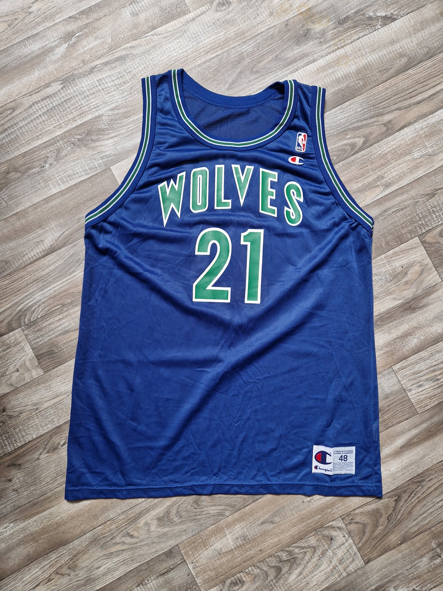 Kevin Garnett Minnesota Timberwolves Jersey Size XL