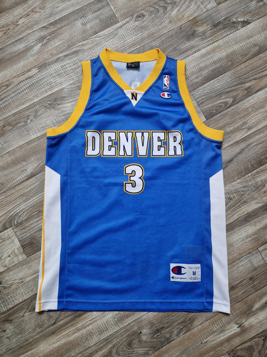 Allen Iverson Denver Nuggets Jersey Size Medium