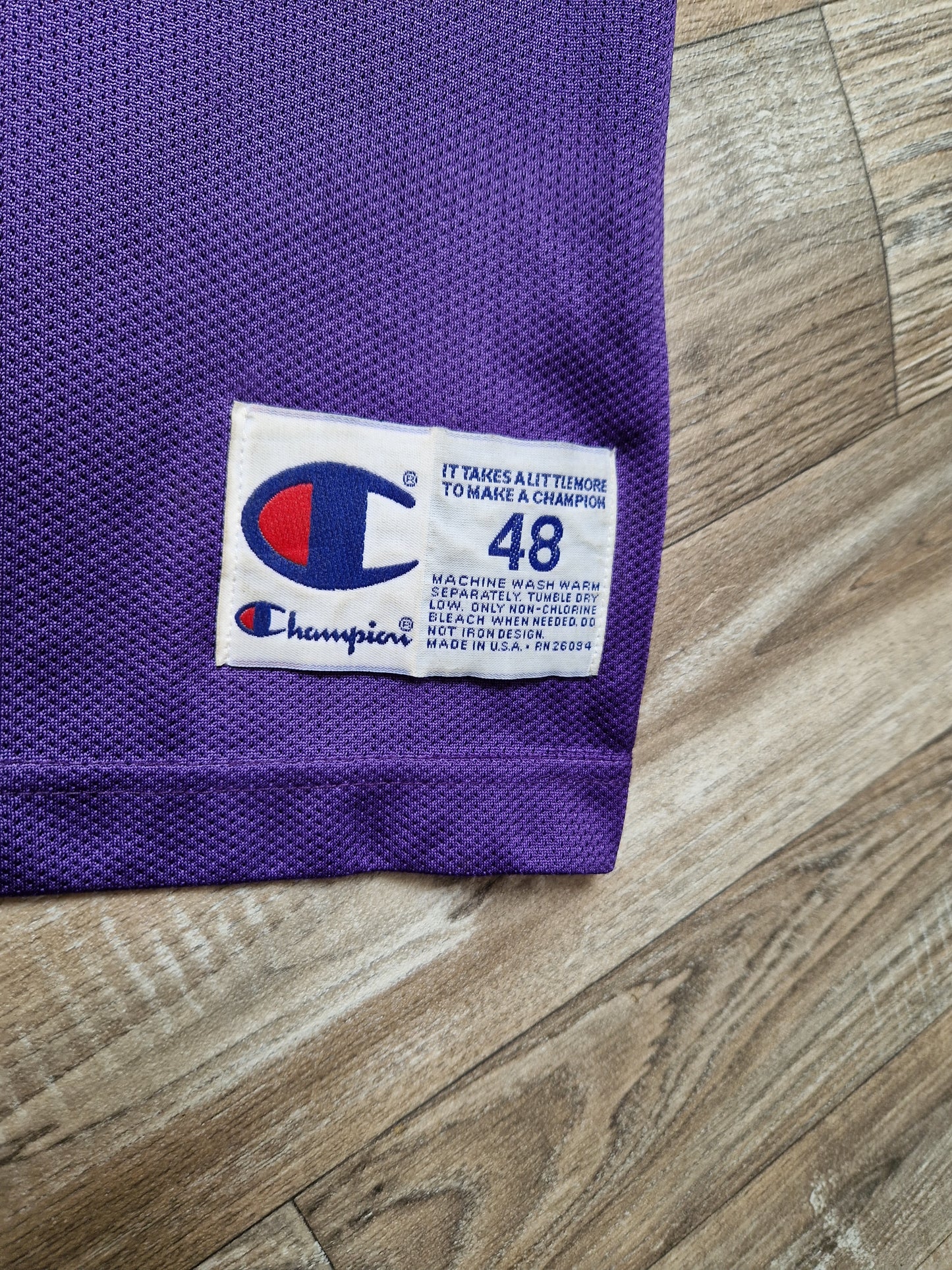 Alonzo Mourning Charlotte Hornets Jersey Size XL