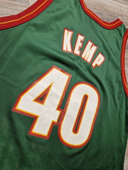 Shawn Kemp Seattle Supersonics Jersey Size XL
