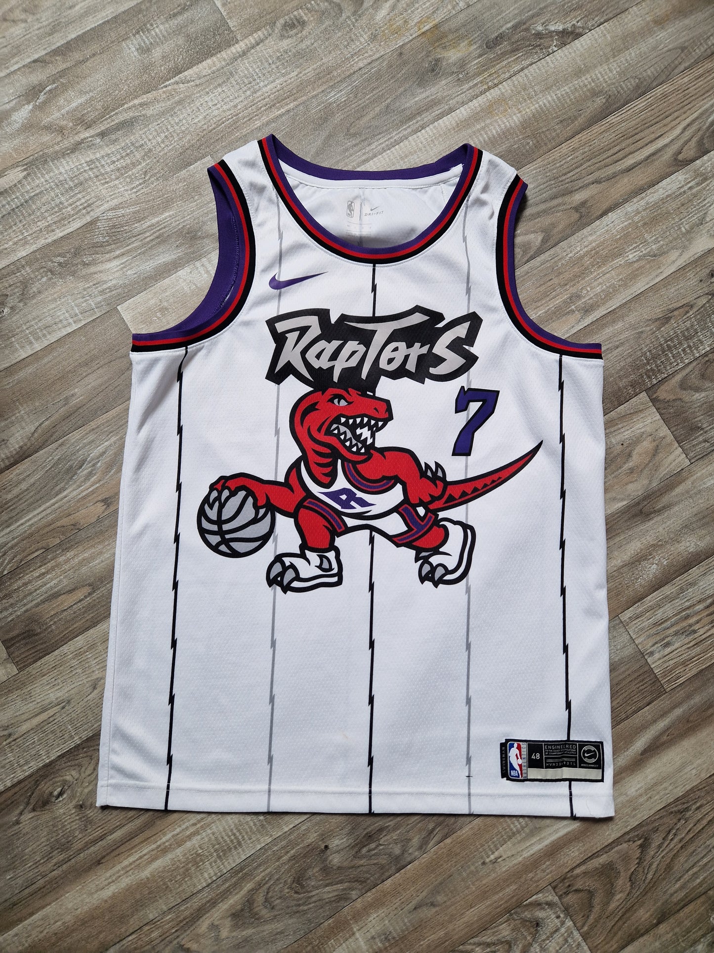 Kyle Lowry Toronto Raptors Jersey Size Large