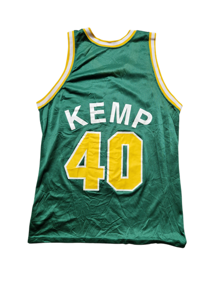Shawn Kemp Seattle Supersonics Jersey Size Large
