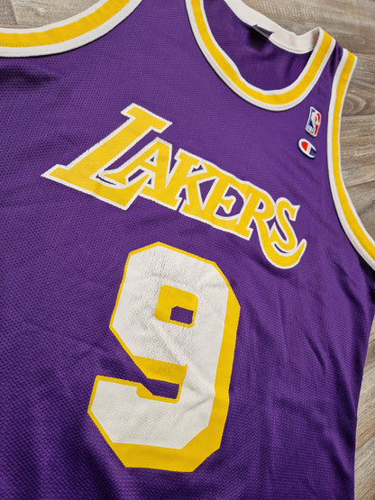 Nick Van Exel Los Angeles Lakers Jersey Size Large
