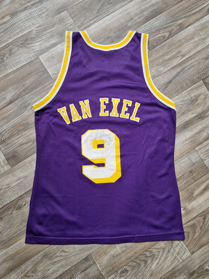 Nick Van Exel Los Angeles Lakers Jersey Size Large
