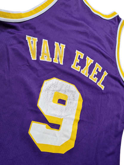 Nick Van Exel Los Angeles Lakers Jersey Size Large
