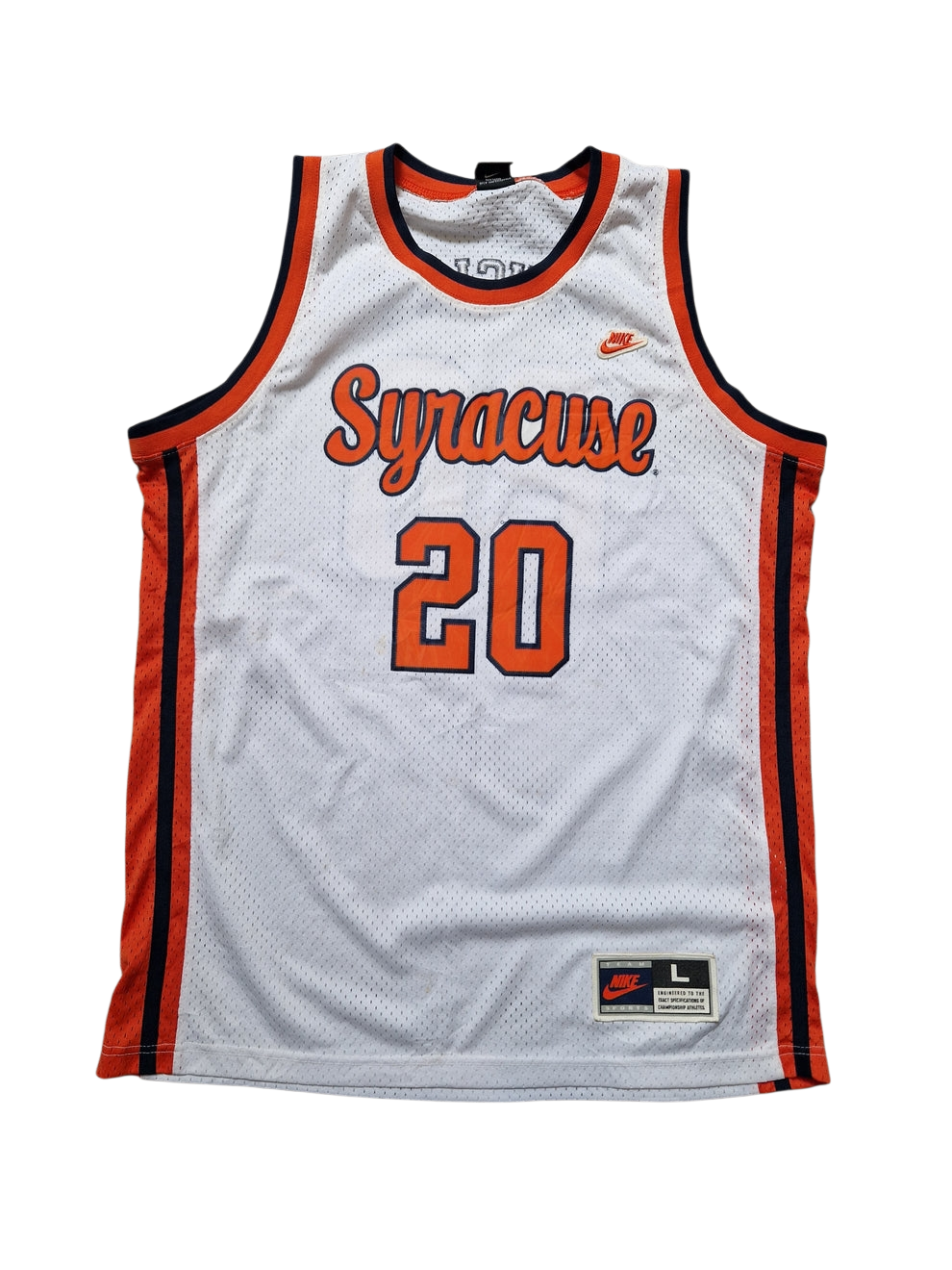 Sherman Douglas Syracuse Orangemen Jersey Size Large