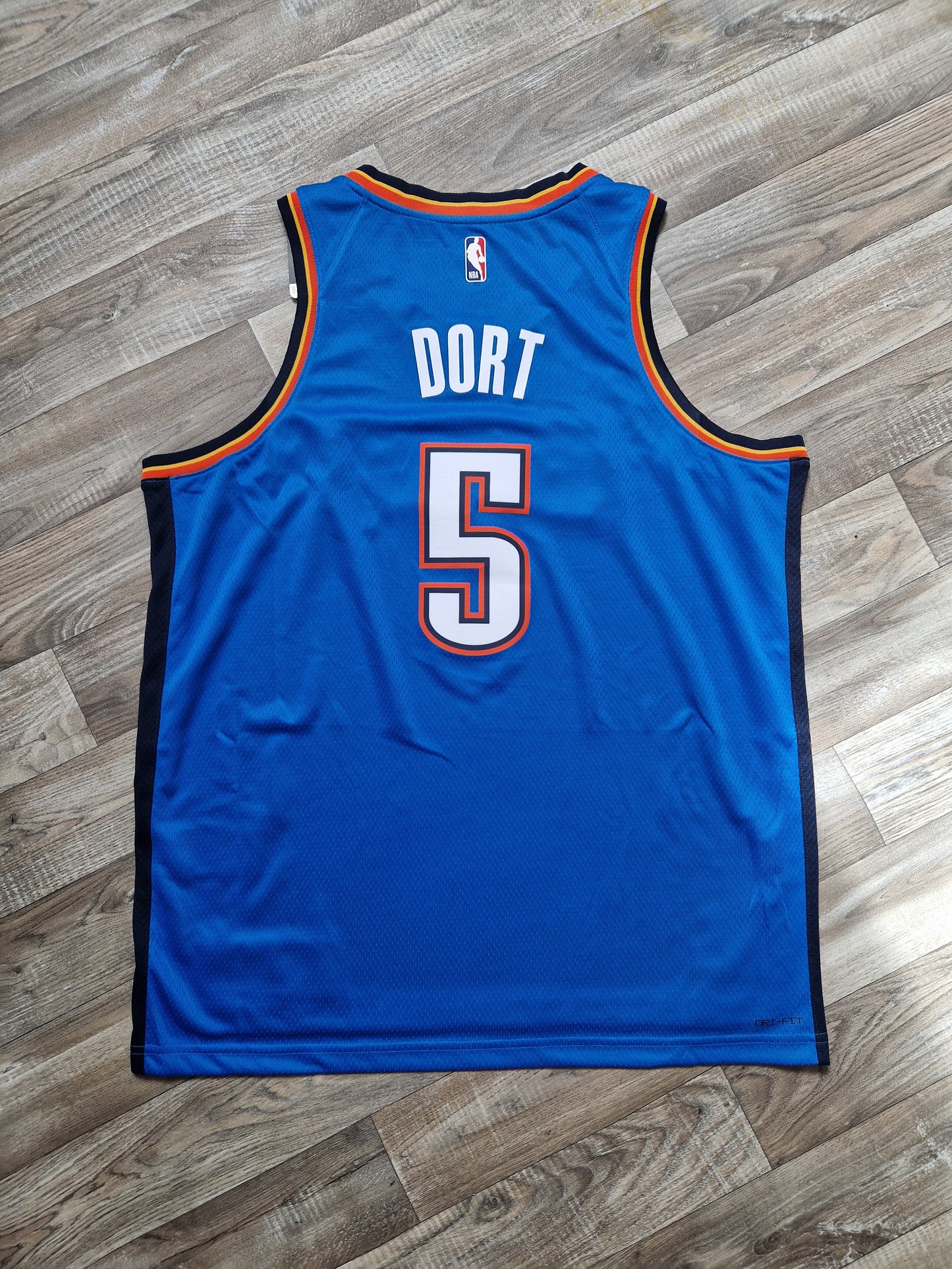 Luguentz Dort Oklahoma City Thunder Jersey Size XL