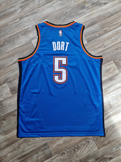 Luguentz Dort Oklahoma City Thunder Jersey Size XL