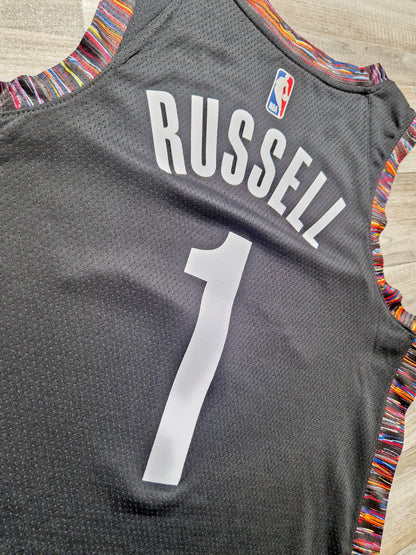 D'Angelo Russell Brooklyn Nets Jersey Size Medium