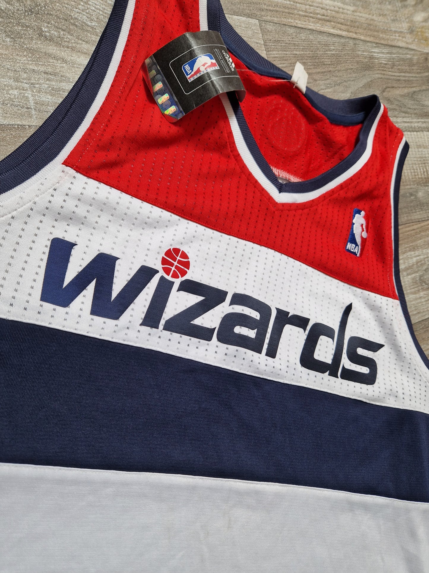 Washington Wizards Blank Jersey Size Medium