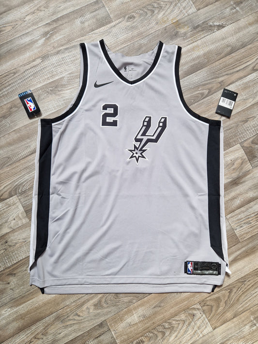 Kawhi Leonard Authentic San Antonio Spurs Jersey Size 2XL