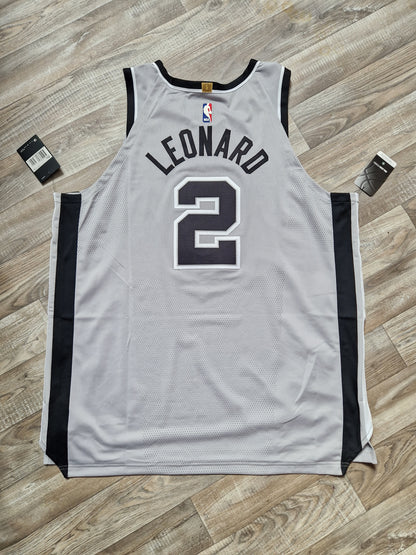 Kawhi Leonard Authentic San Antonio Spurs Jersey Size 2XL