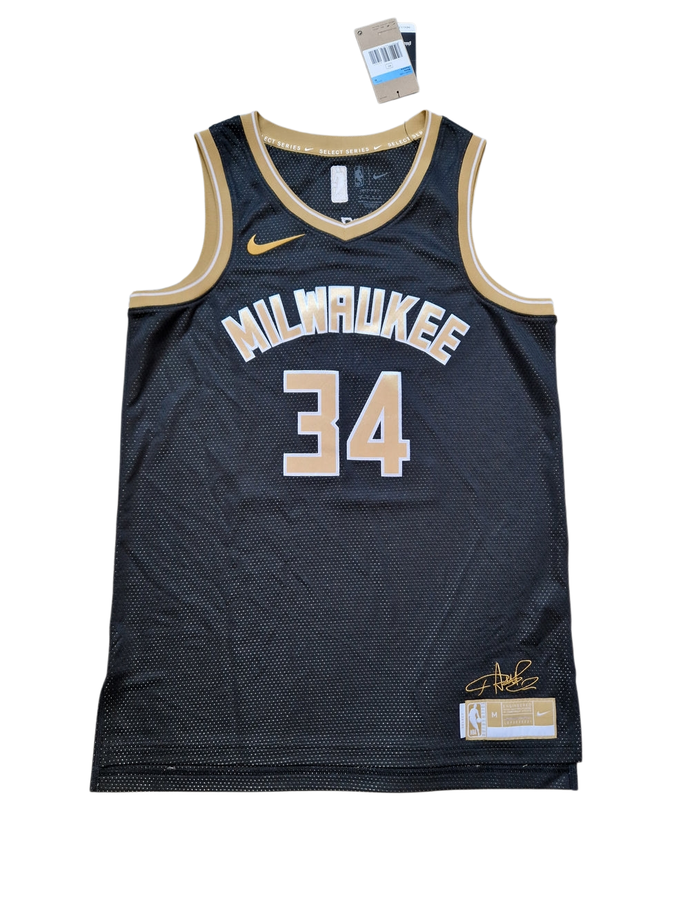 Giannis Antetokounmpo Milwaukee Bucks Jersey Size Medium