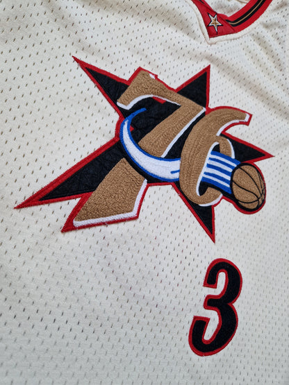 Allen Iverson Philadelphia 76ers Jersey Size XL