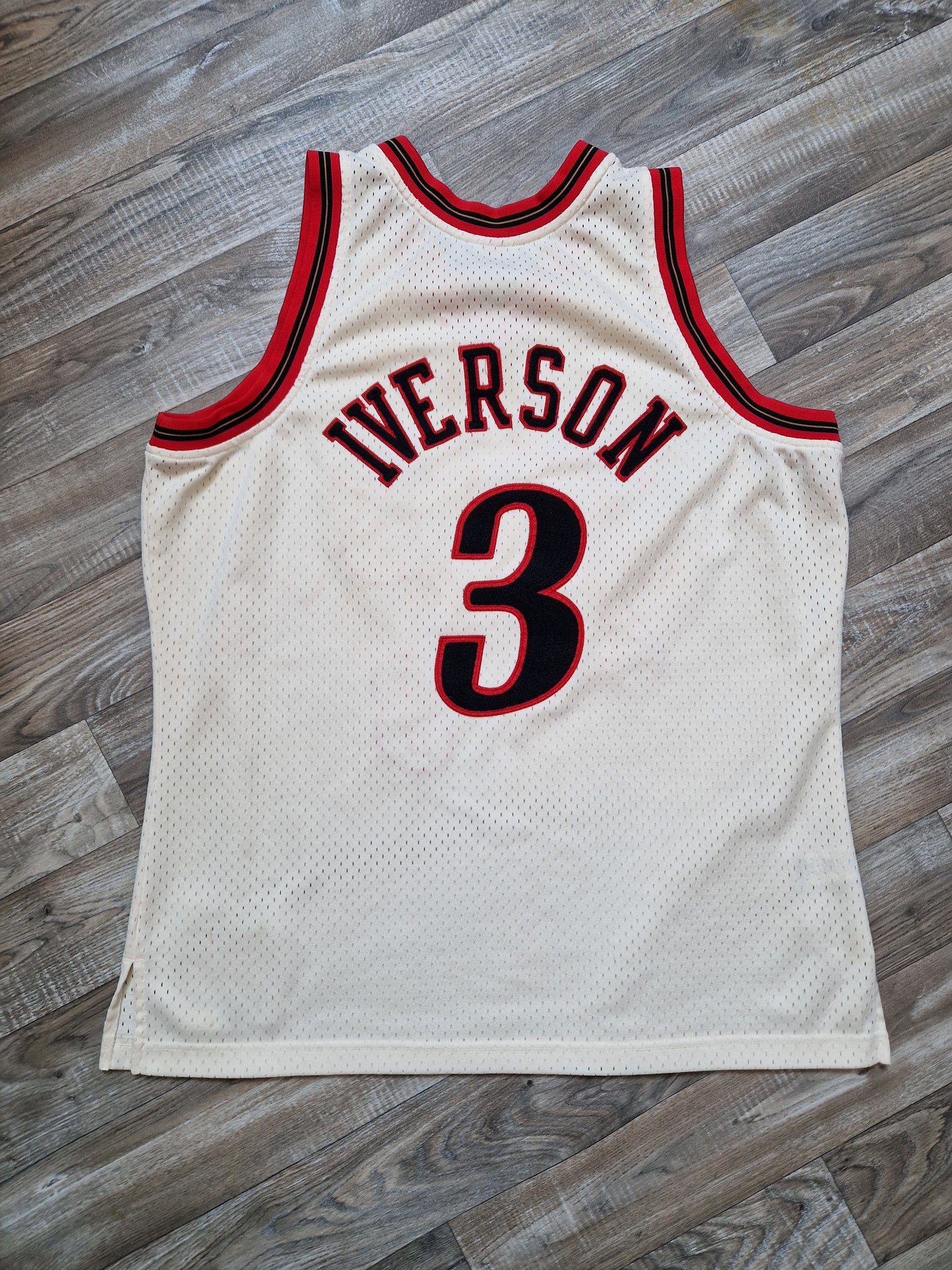 Allen Iverson Philadelphia 76ers Jersey Size XL