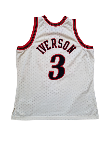 Allen Iverson Philadelphia 76ers Jersey Size XL