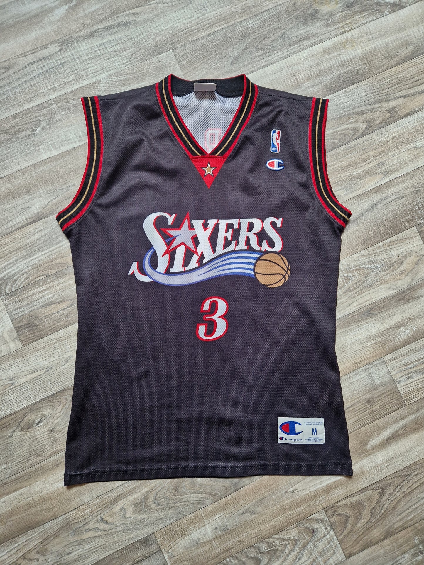 Allen Iverson Philadelphia 76ers Jersey Size Medium