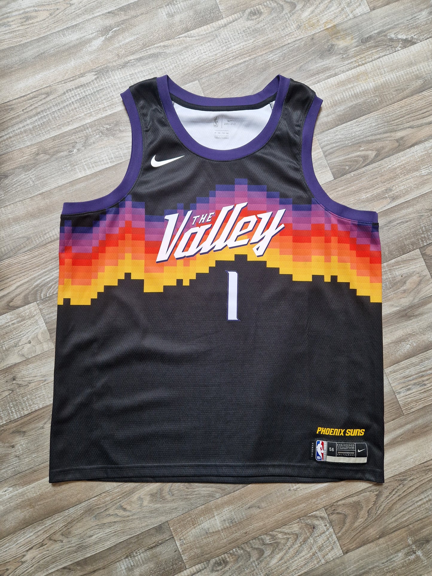 Devin Booker Phoenix Suns Jersey Size 2XL