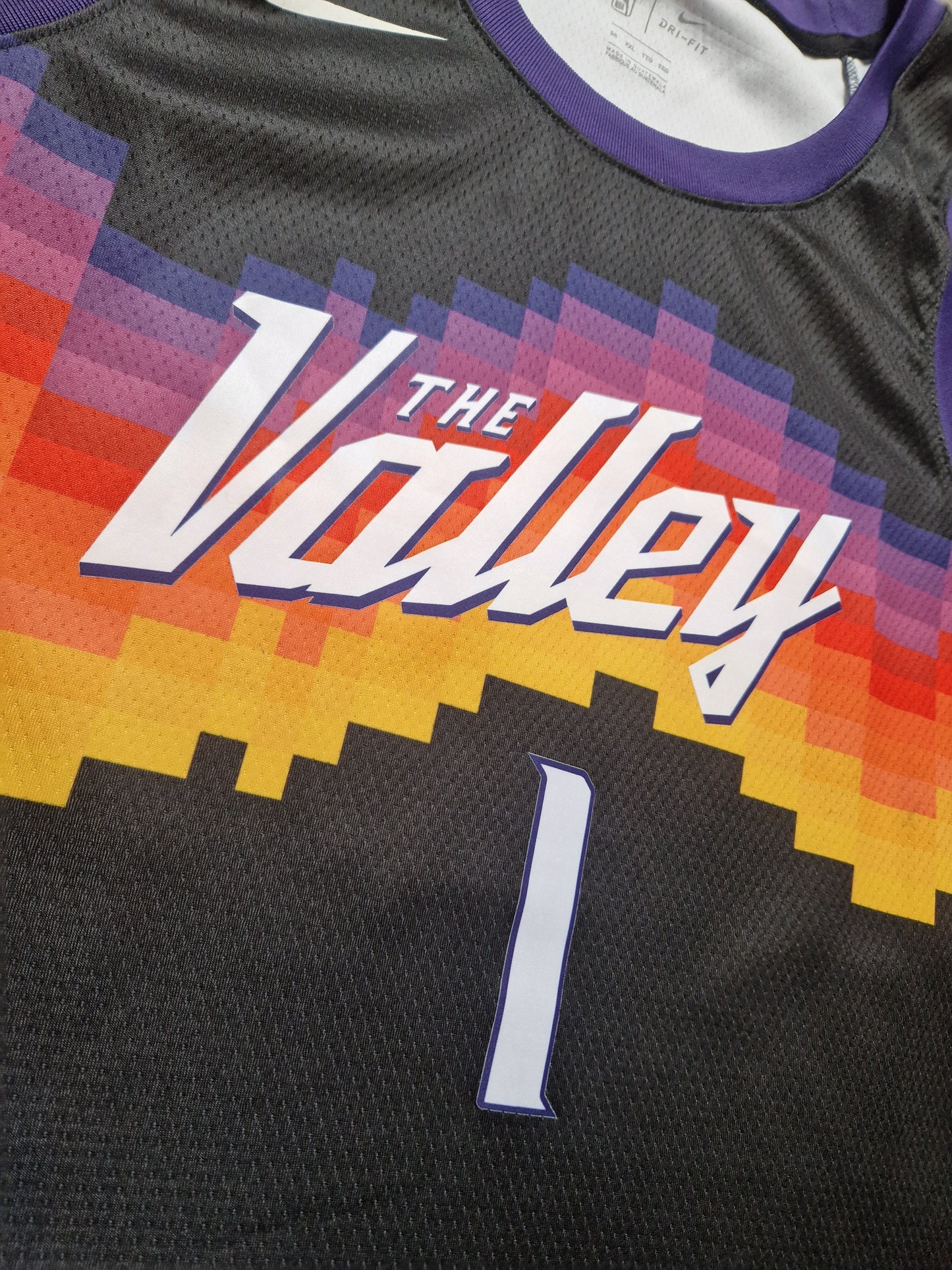 Devin Booker Phoenix Suns Jersey Size 2XL