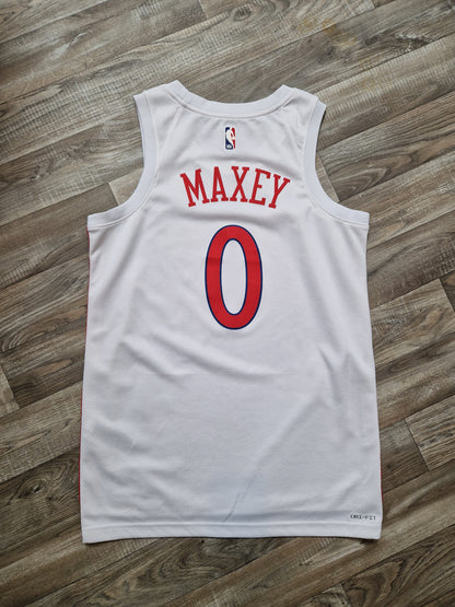 Tyrese Maxey Philadelphia 76ers Jersey Size Medium