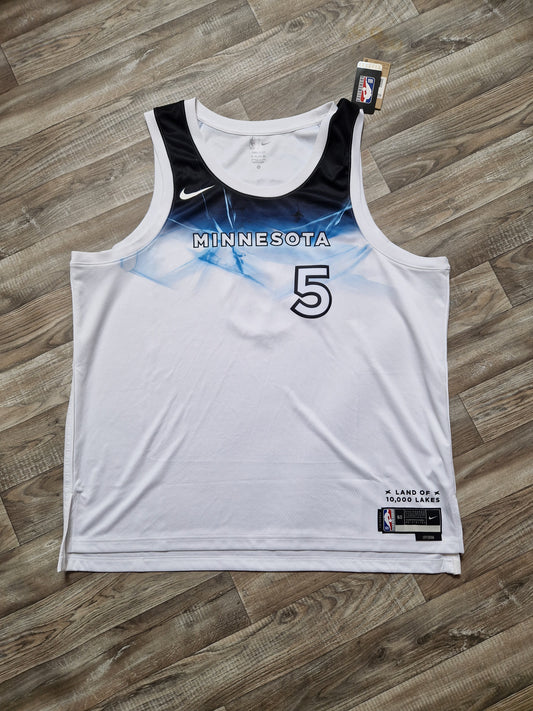 Anthony Edwards Minnesota Timberwolves Jersey Size 3XL
