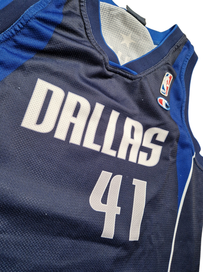 Dirk Nowitzki Dallas Mavericks Jersey Size Medium
