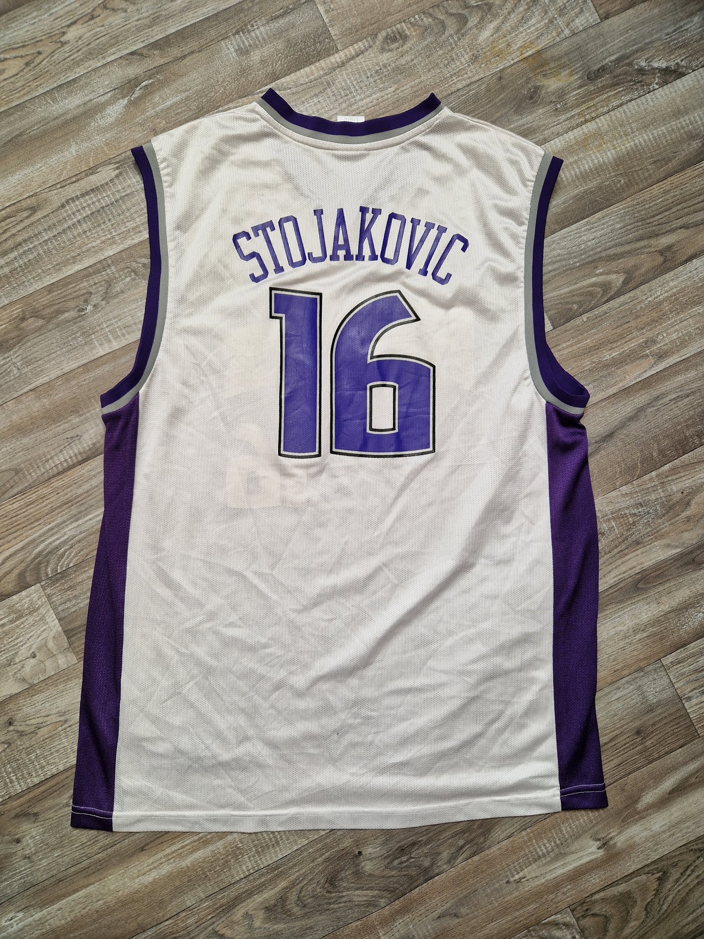 Peja Stojakovic Sacramento Kings Jersey Size Large