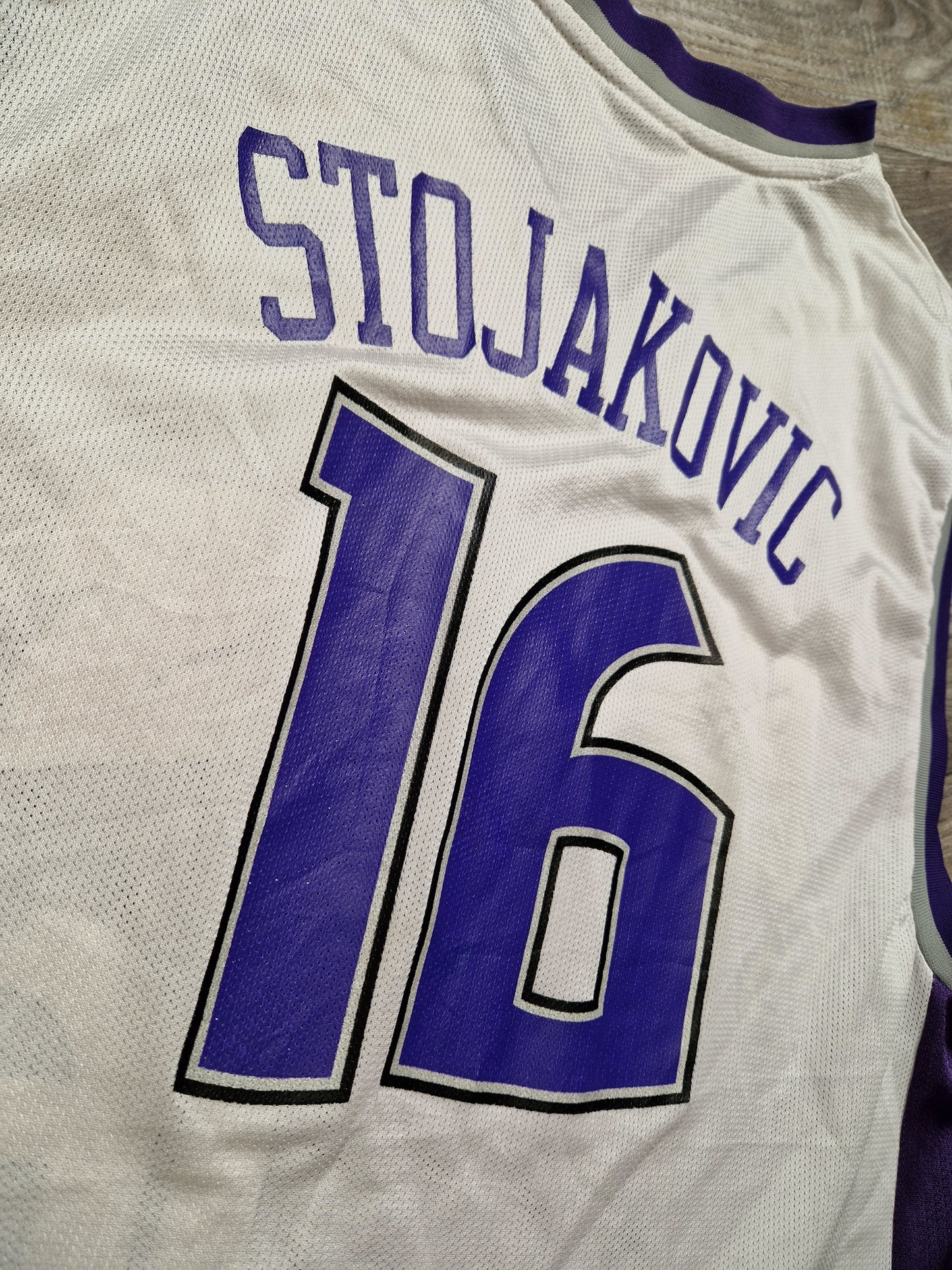 Peja Stojakovic Sacramento Kings Jersey Size Large
