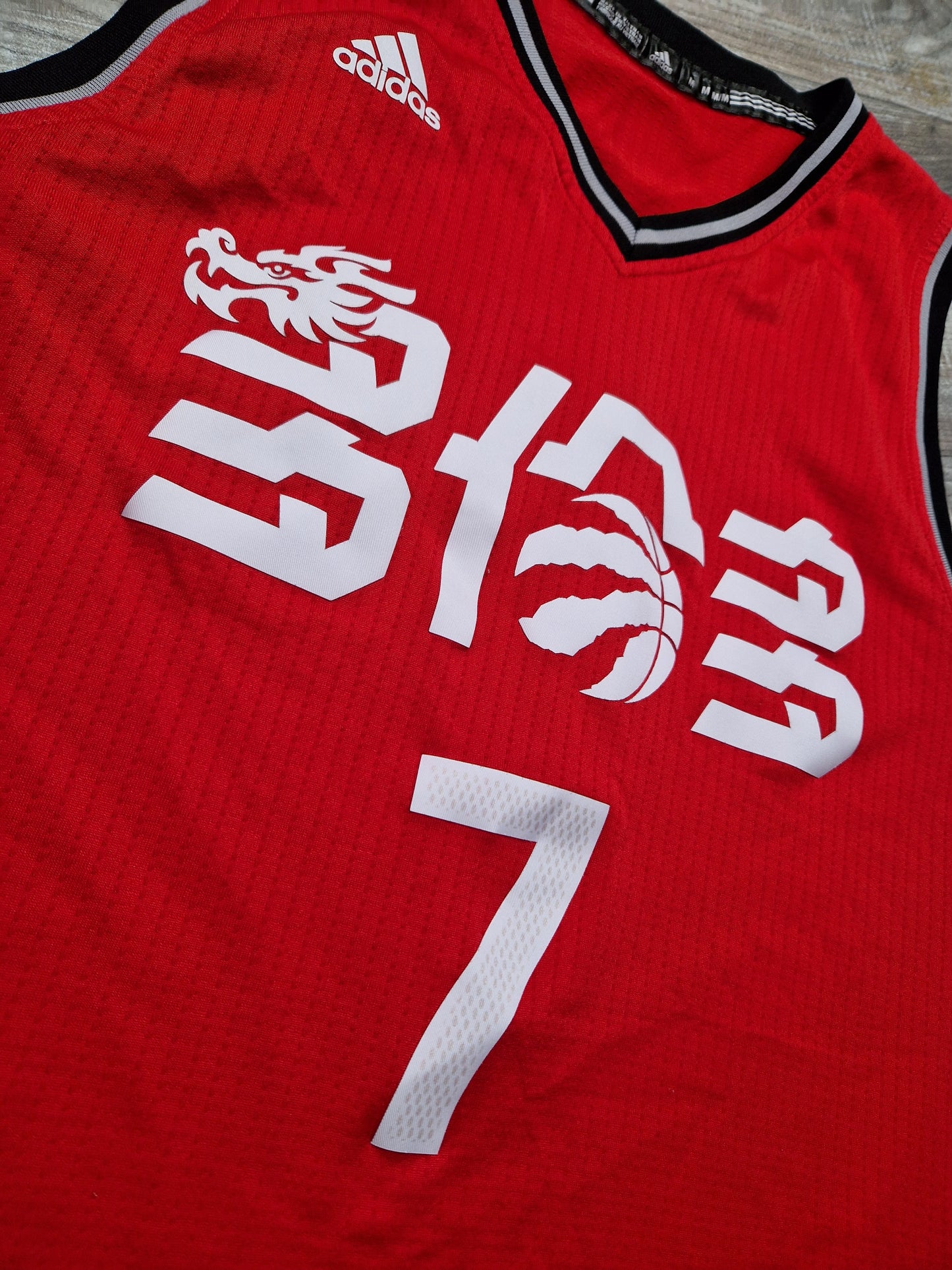 Kyle Lowry Toronto Raptors Chinese New Year Jersey Size Medium