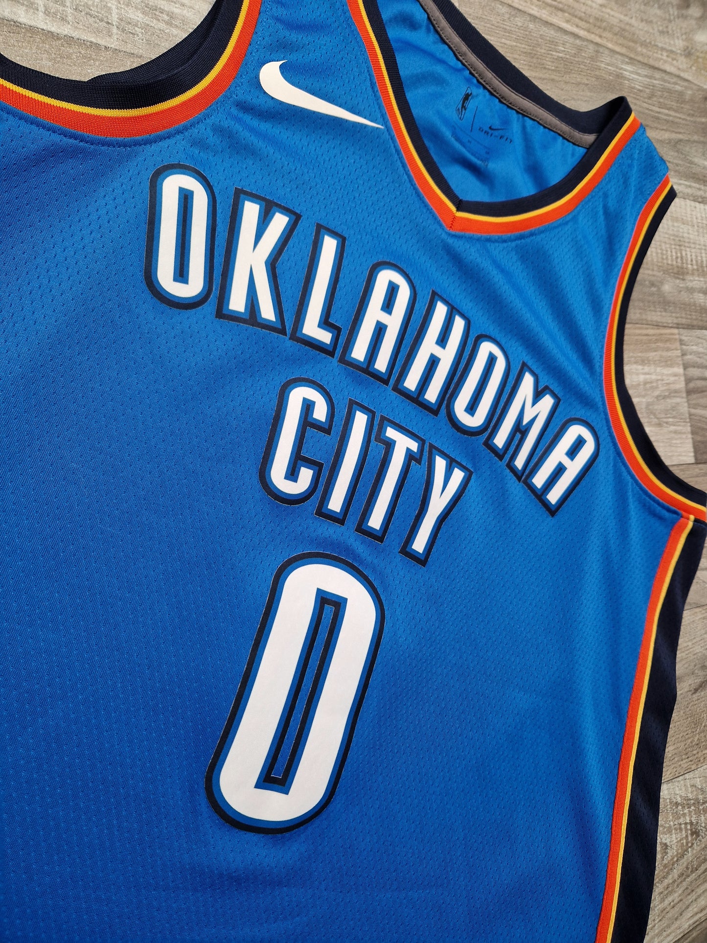 Russell Westbrook Oklahoma City Thunder Jersey Size Medium