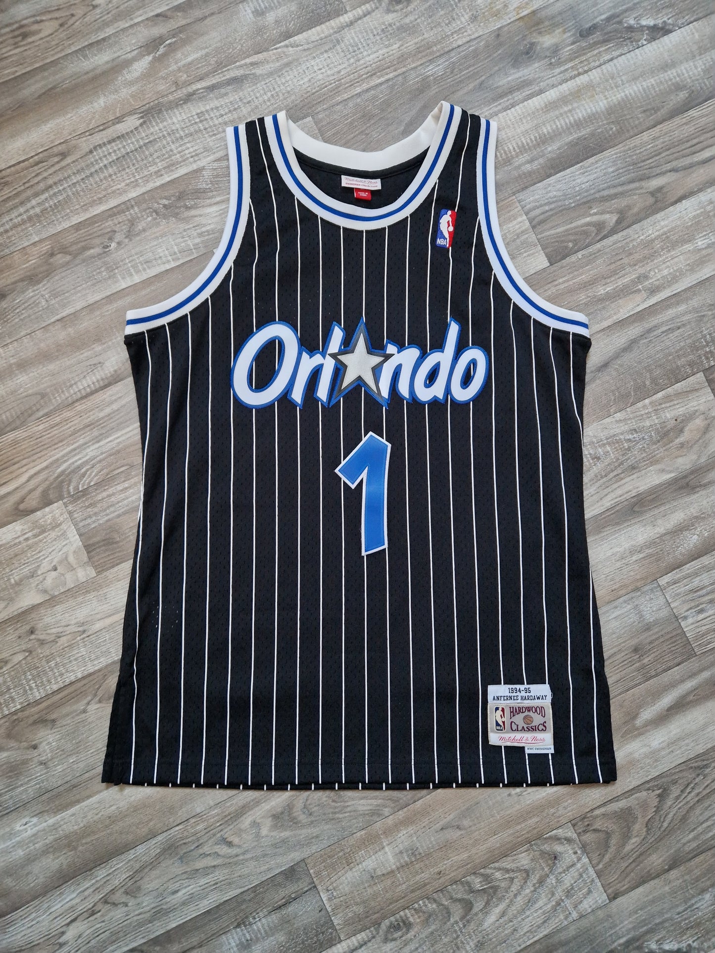 Penny Hardaway (First Generation) Orlando Magic Jersey Size Large