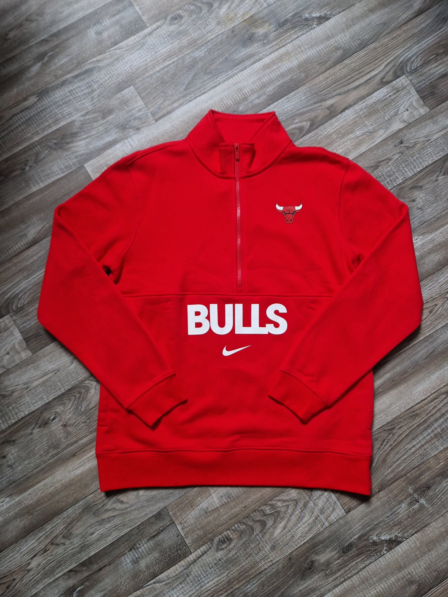 Chicago Bulls Quarter Zip Size Large