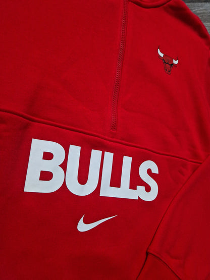 Chicago Bulls Quarter Zip Size Large