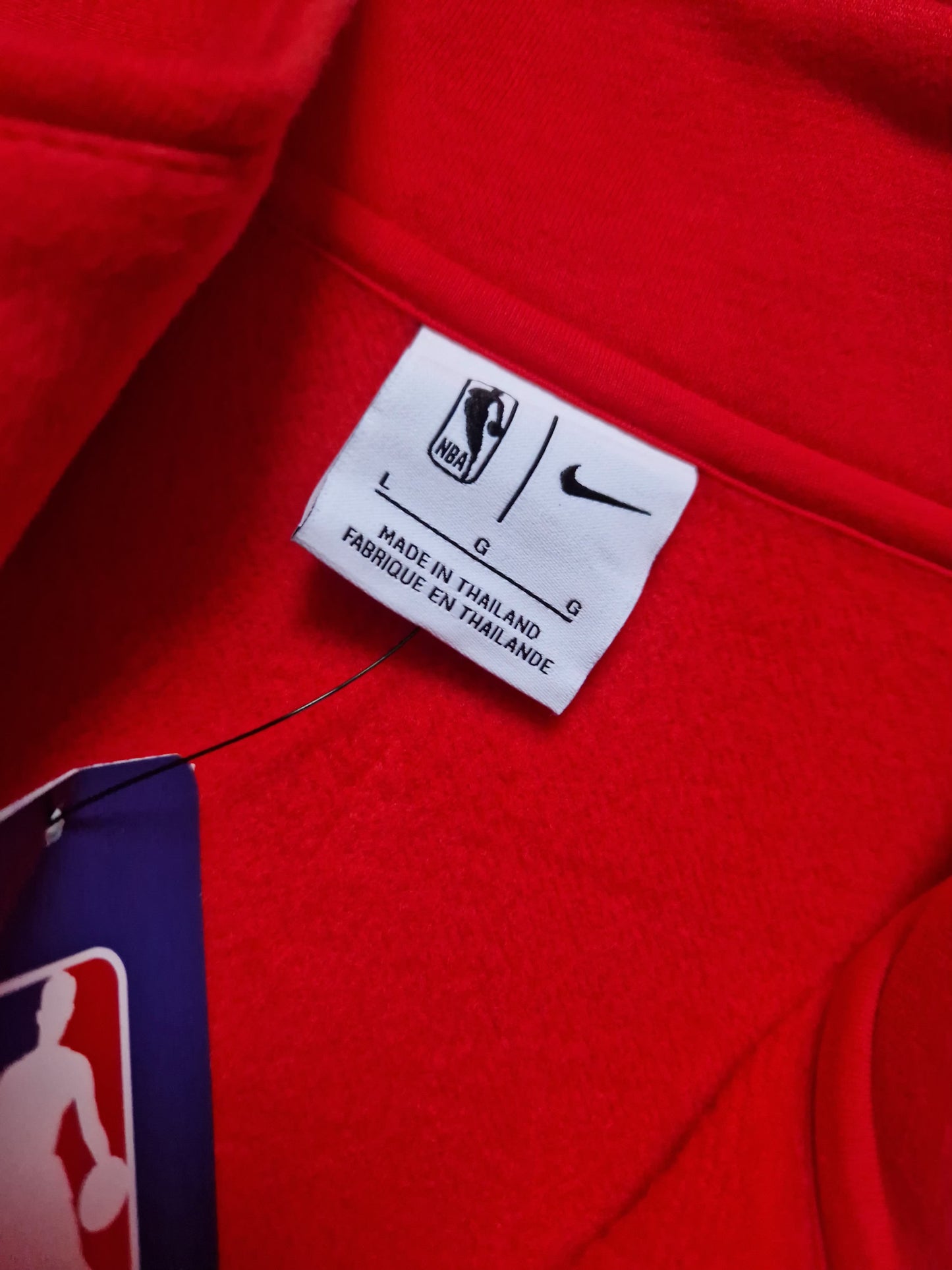 Chicago Bulls Quarter Zip Size Large