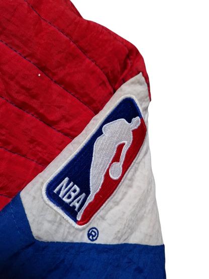 New Jersey Nets Quarter Zip Jacket Size Large