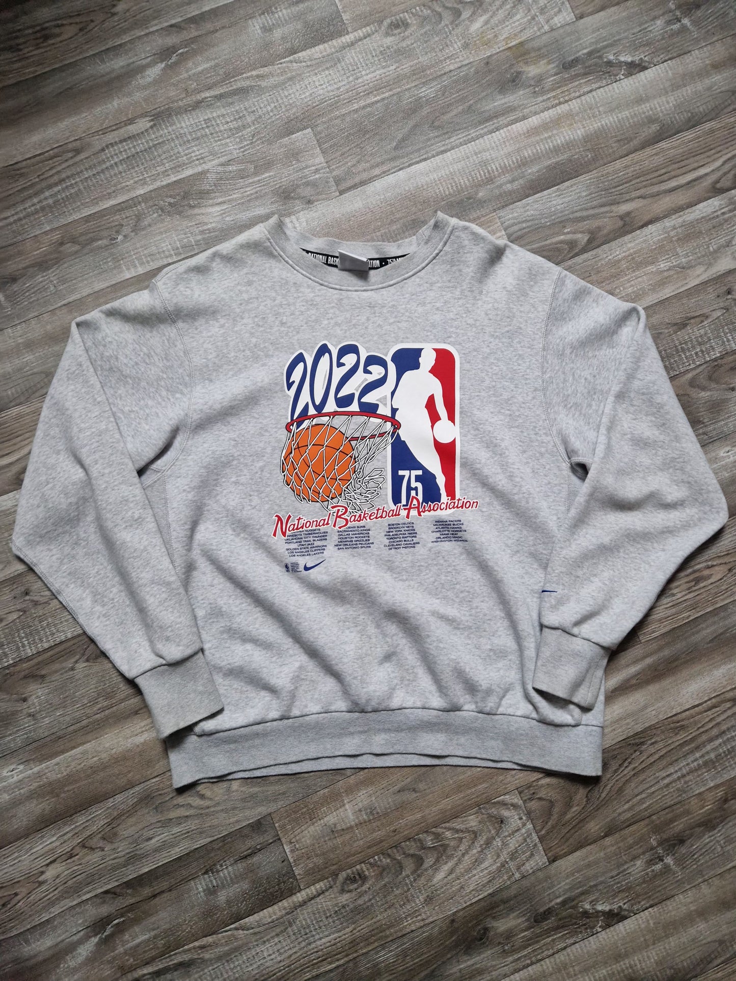 NBA 75th Anniversary Sweater Size Large