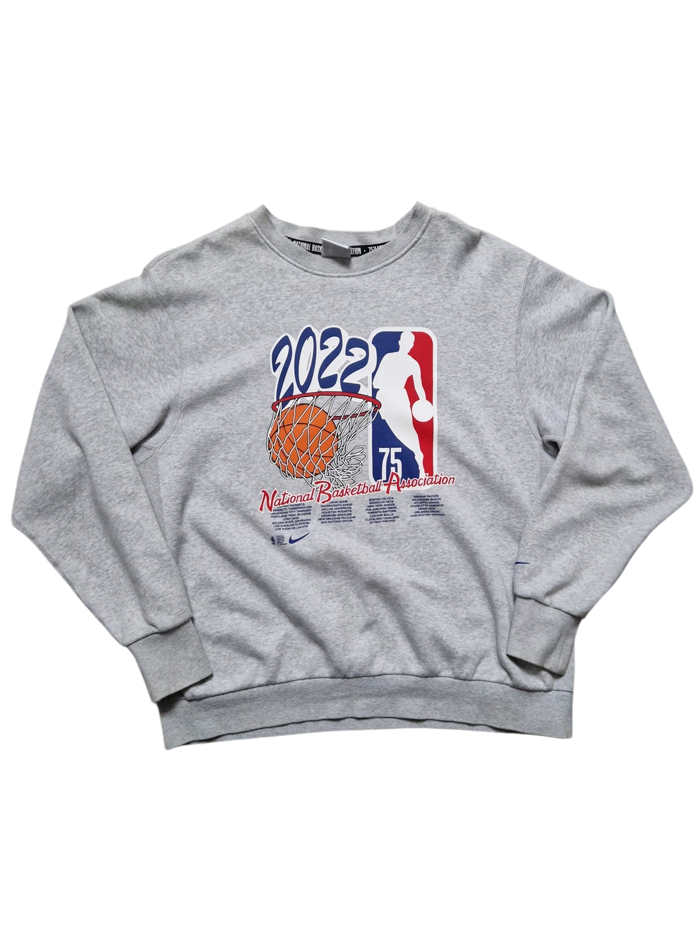 NBA 75th Anniversary Sweater Size Large