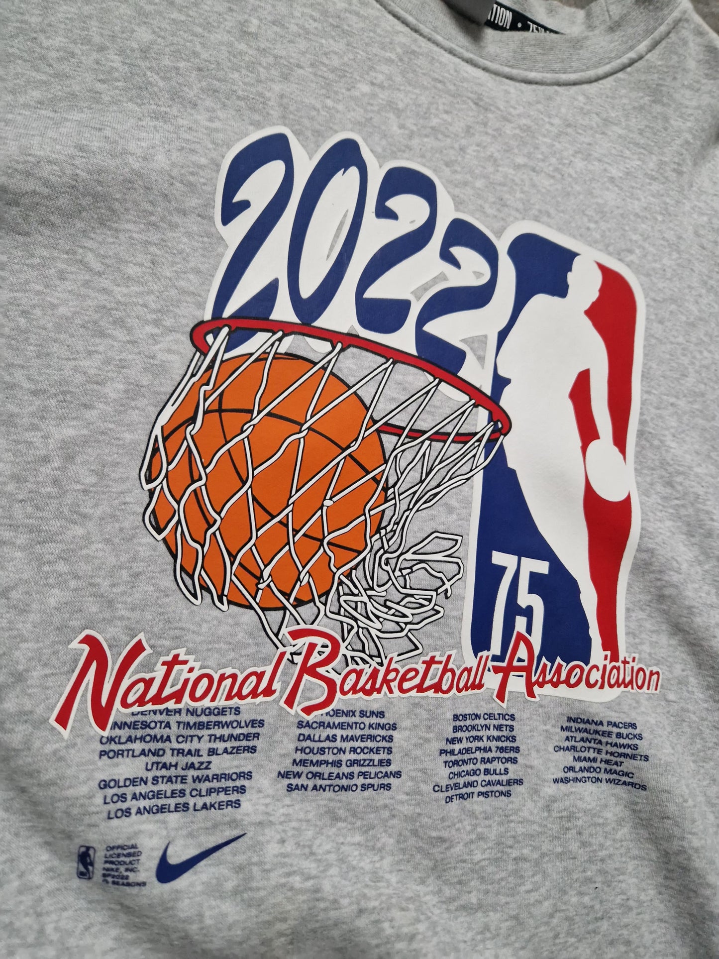 NBA 75th Anniversary Sweater Size Large