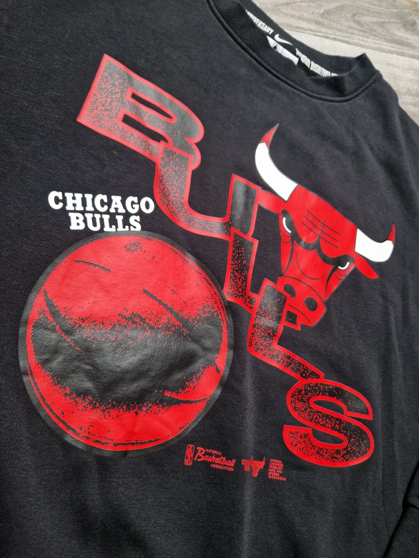 Chicago Bulls 75th Anniversary Sweater Size Large