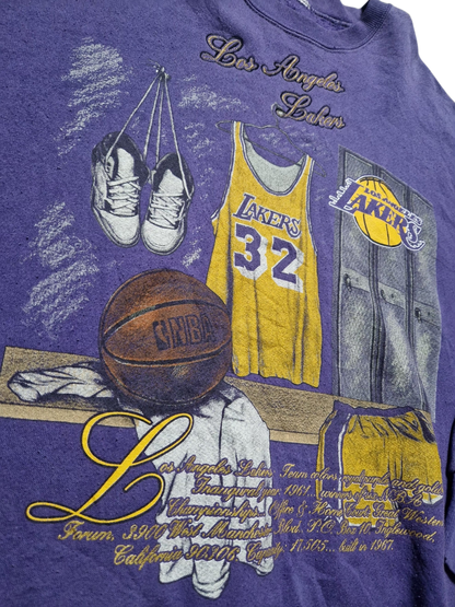 Magic Johnson Los Angeles Lakers Sweater Size XL