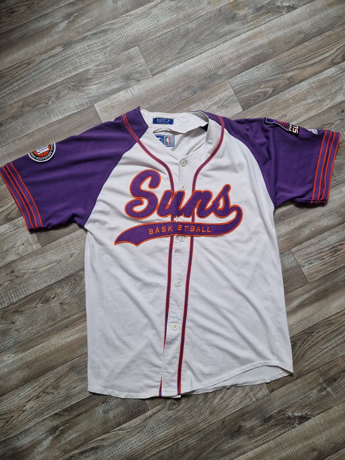 Phoenix Suns Baseball Warm Up Size Medium