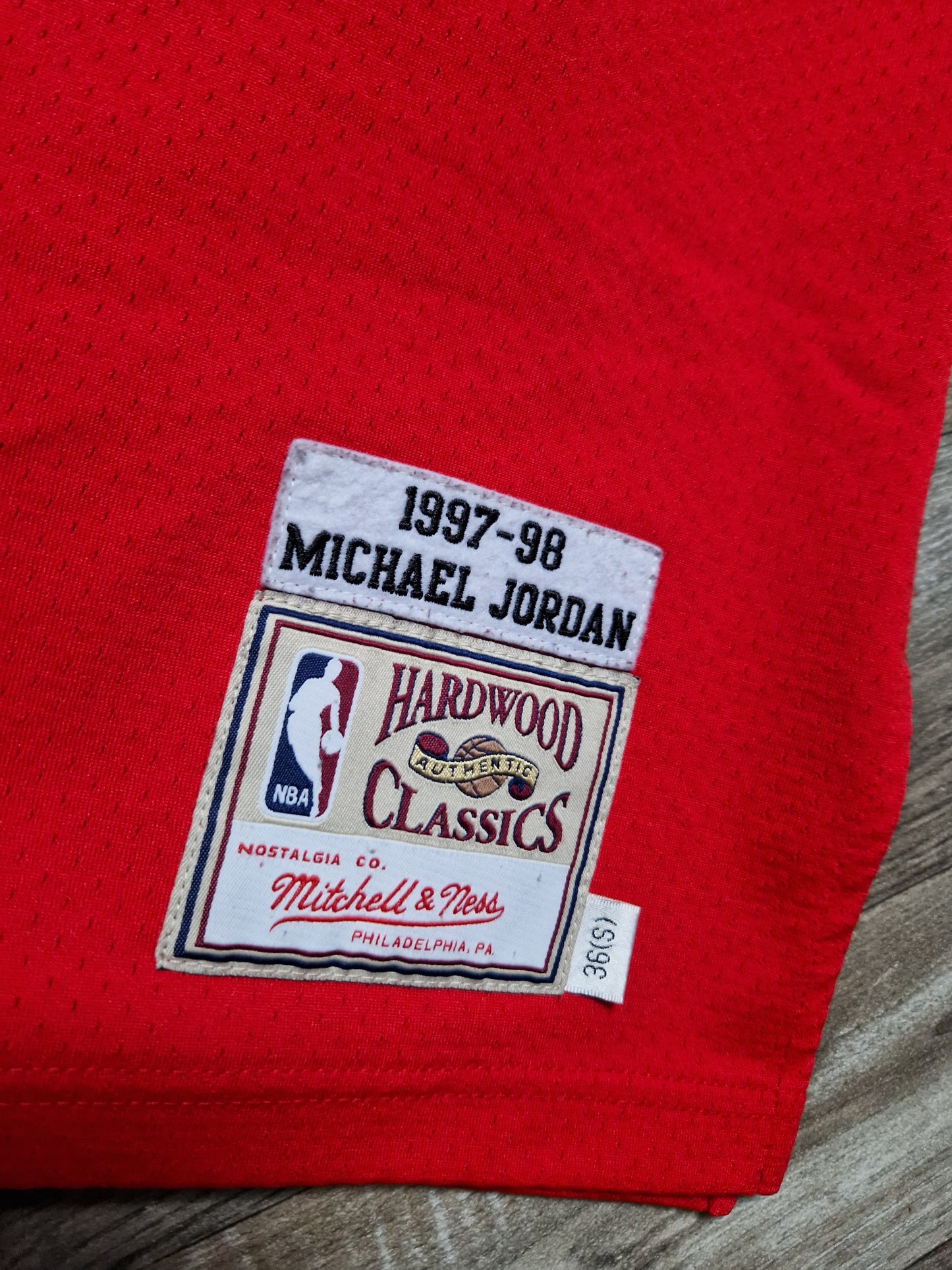 Michael Jordan Authentic Chicago Bulls Jersey Size Small