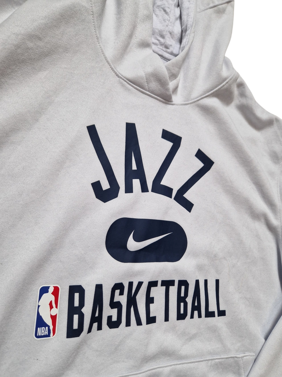 Utah Jazz Sweater Hoodie Size Large