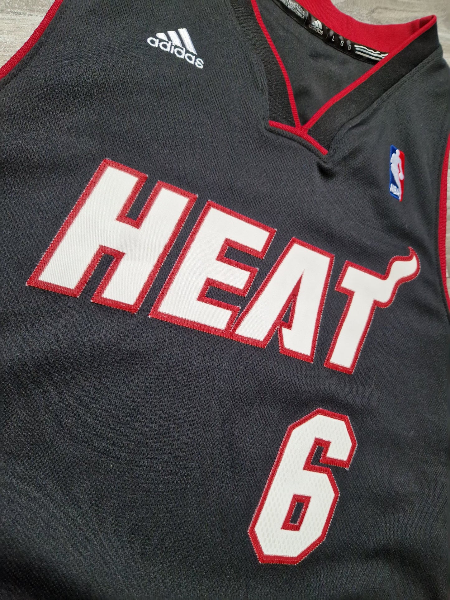 LeBron James Miami Heat Jersey Size Large