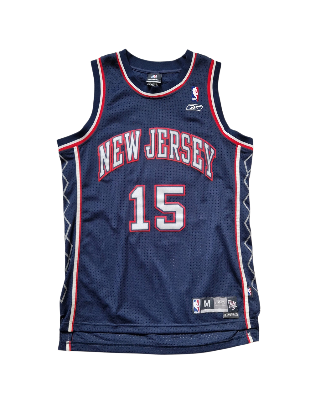 Vince Carter New Jersey Nets Jersey Size Medium
