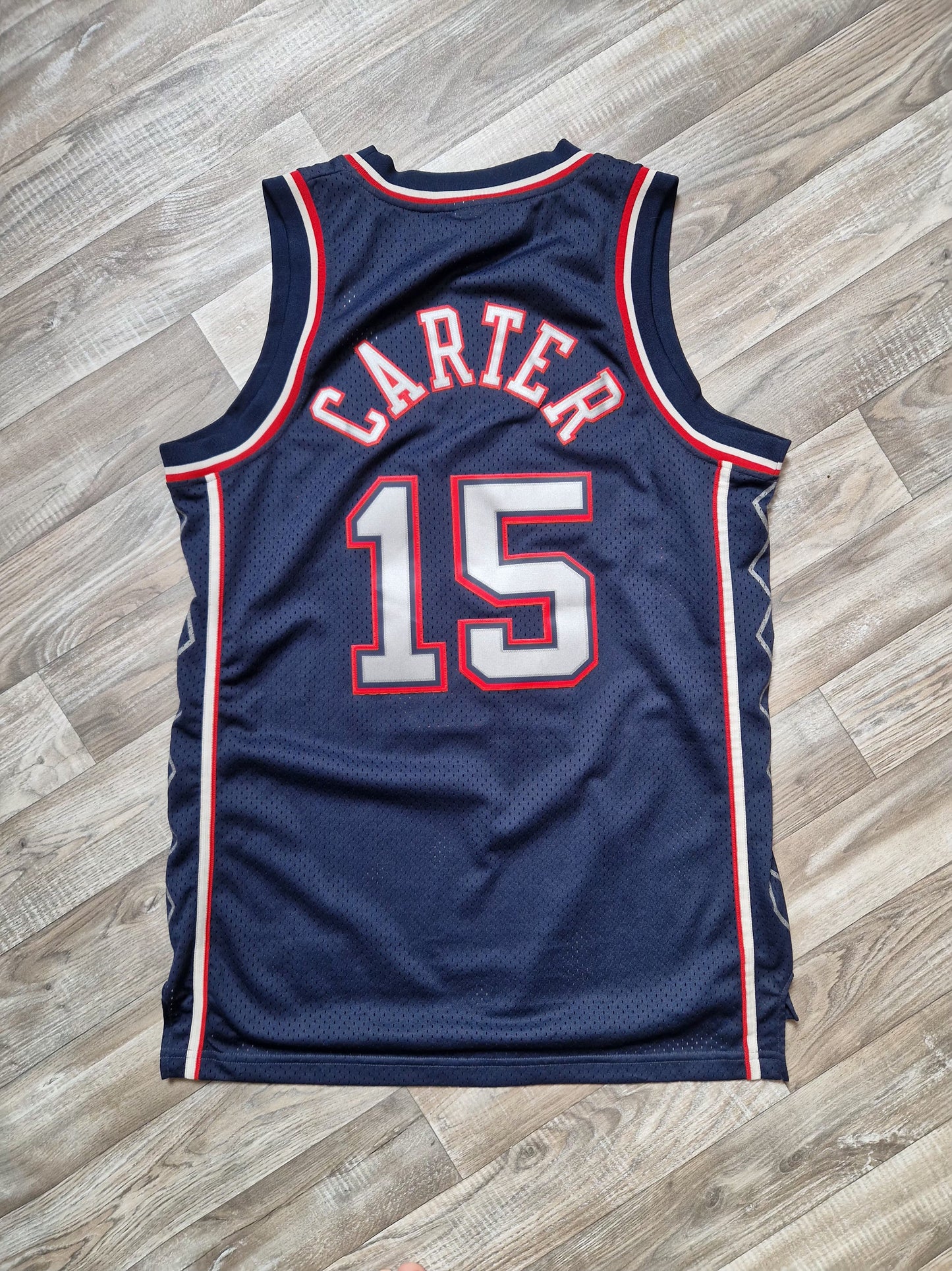 Vince Carter New Jersey Nets Jersey Size Medium