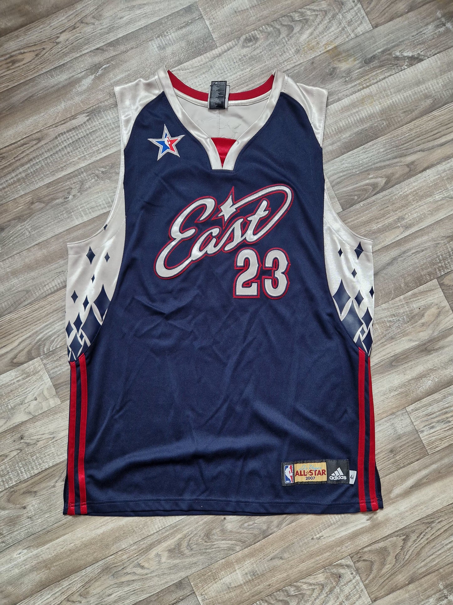 LeBron James Authentic NBA All Star Jersey Size Large