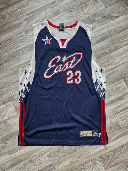 LeBron James Authentic NBA All Star Jersey Size Large