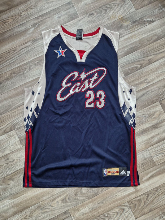 LeBron James Authentic NBA All Star Jersey Size Large